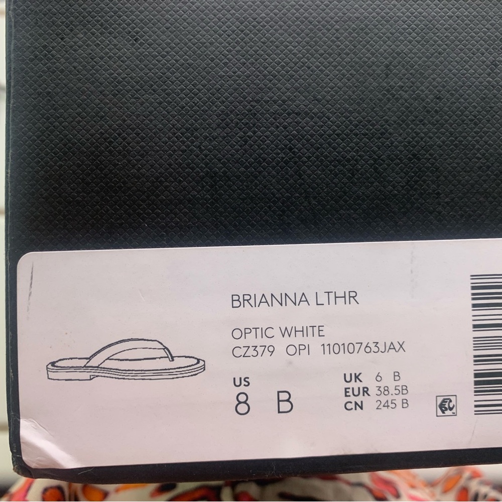 Coach Black and White Minimalist Sandals - Picture 3 of 3
